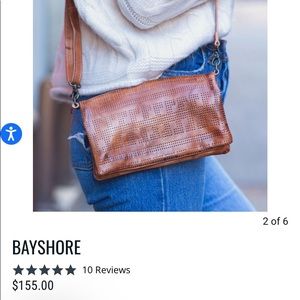 Bed Stu Cobble series Bayshore Crossbody Purse